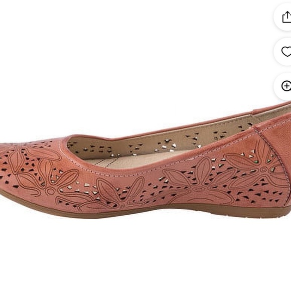 Baretraps Mariah Women's Floral Cutout Ballet Flats Sz 9.5W nwob - Picture 3 of 6